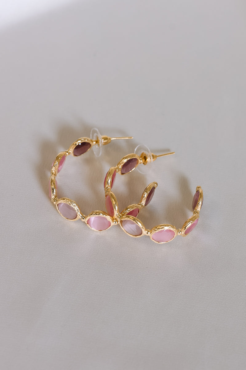 Pink Earrings