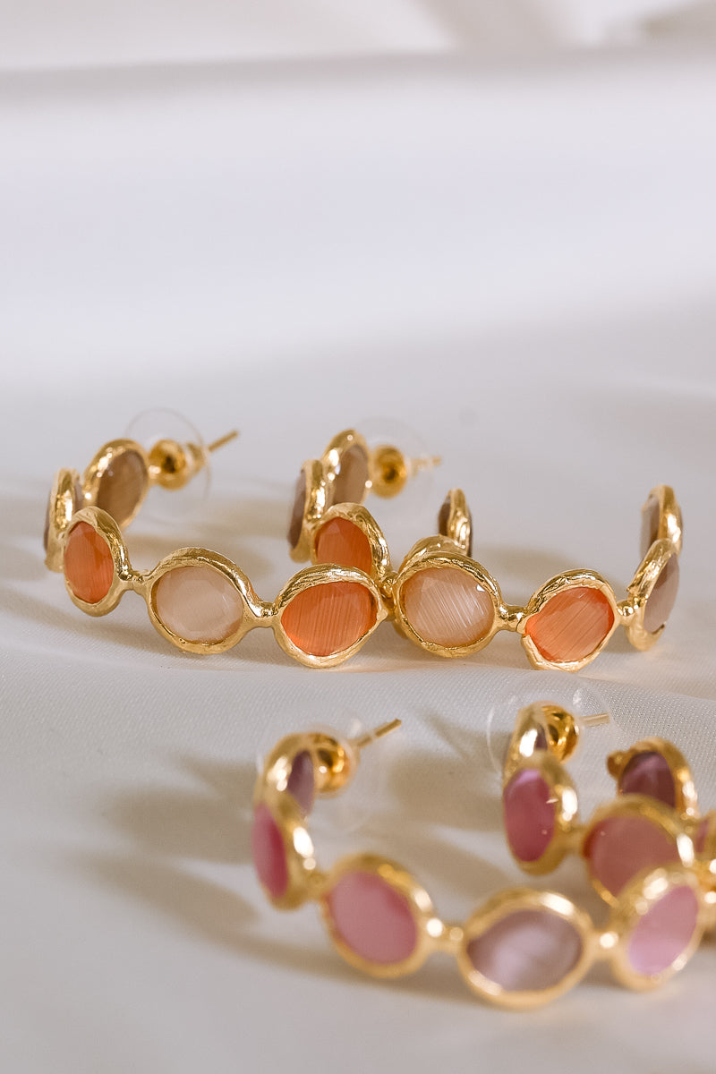 Orange Earrings