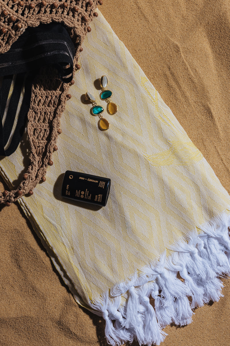 Organic Cotton Beach Towel