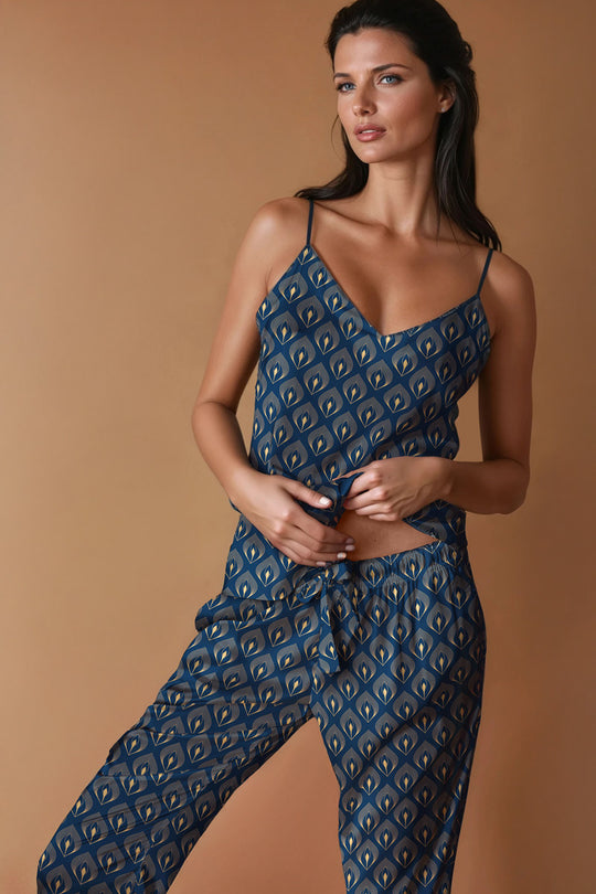 Mora Long Camisole Set