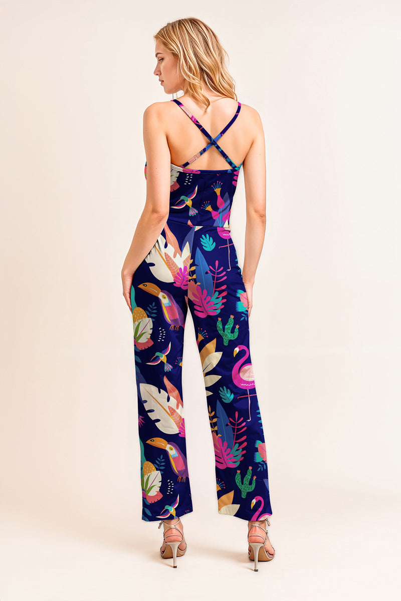 Cowl Jumpsuit