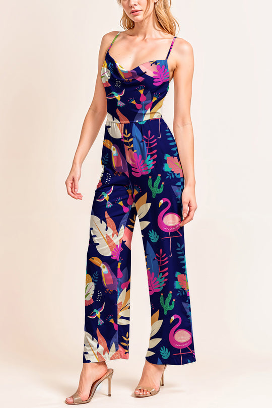 Cowl Jumpsuit