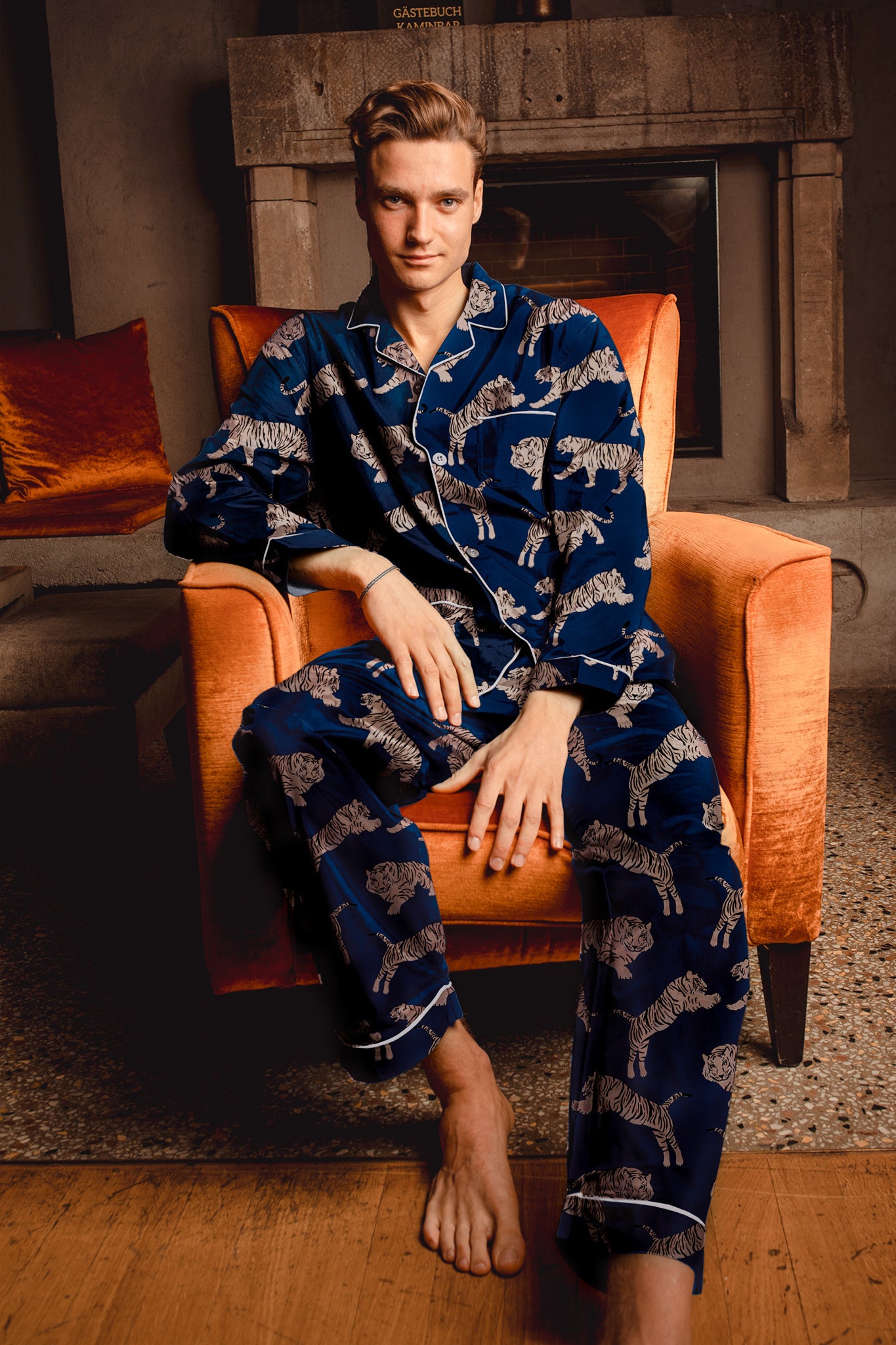 SilSilk Pajama Sets for Couples, Luxury Matching Sets