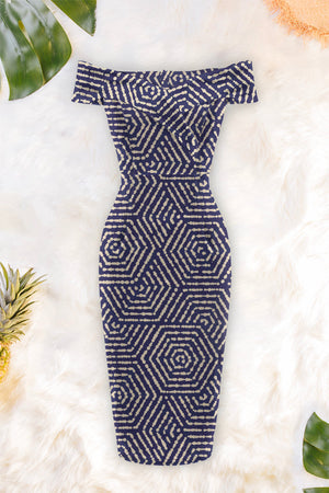 averie halley draped midi dress Draped Midi Dress