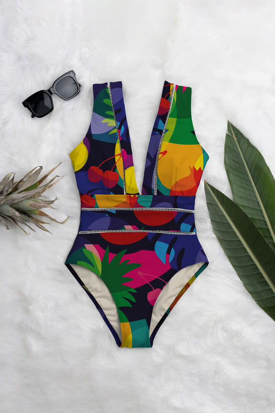 Deep Plunge One-Piece