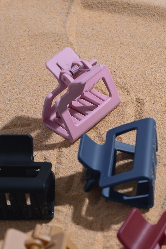 Hair Claw in Pink, Black, Blue